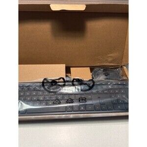 NEW HP Keyboard Mouse Combo TPC-C003K C002M Black Wired USB Keyboard & Mouse